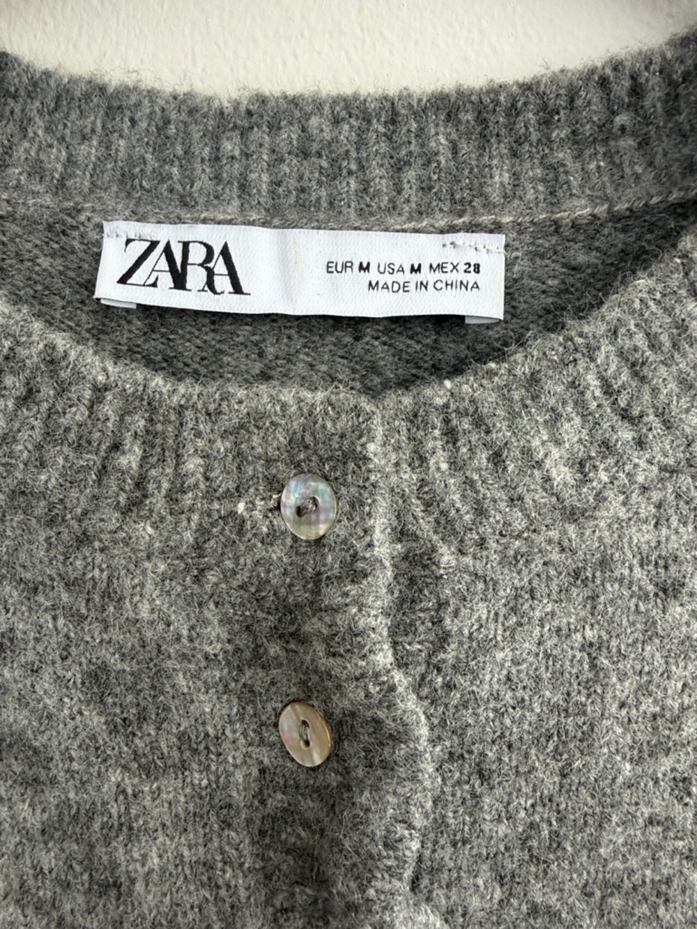 Zara Ruffled Knit Cardigan - Picture 2 of 4